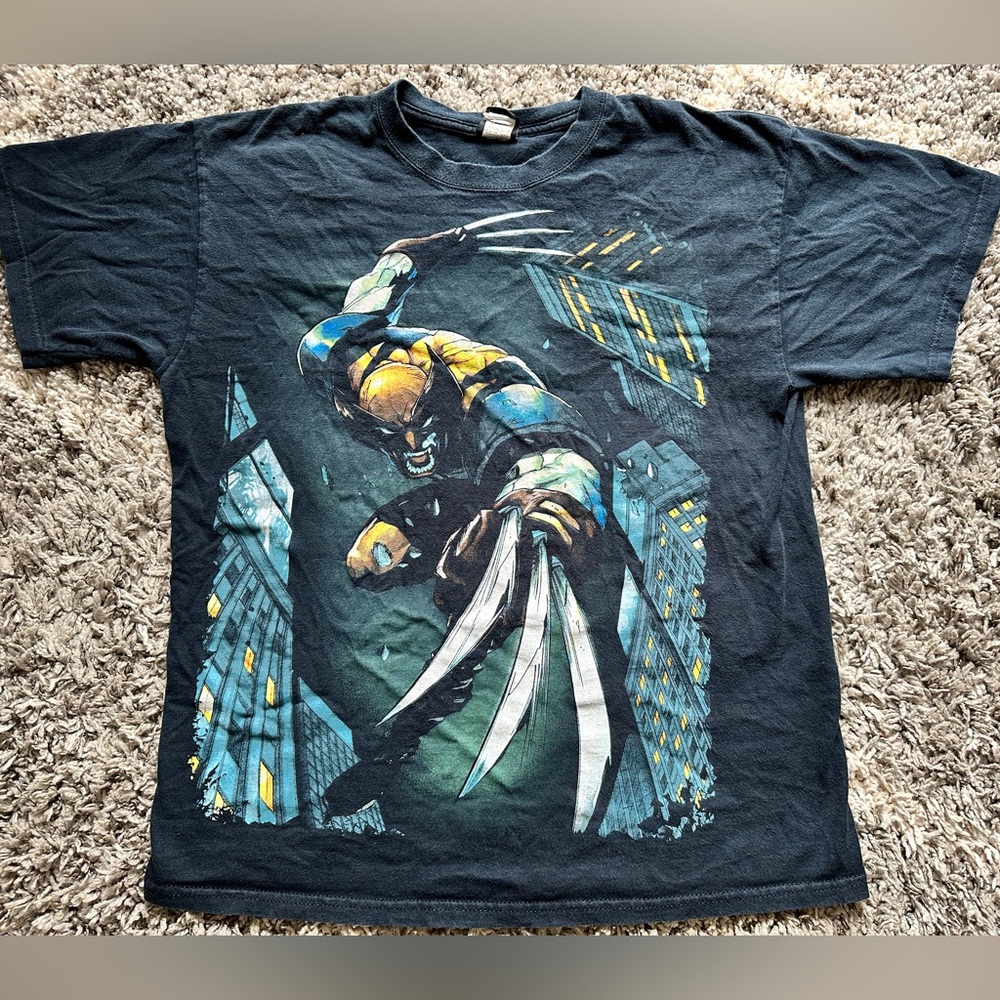 Vintage Marvel Wolverine X-Men shirt